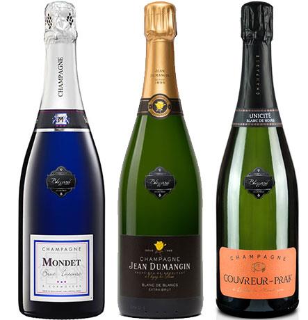 Champagne Dosage Trio