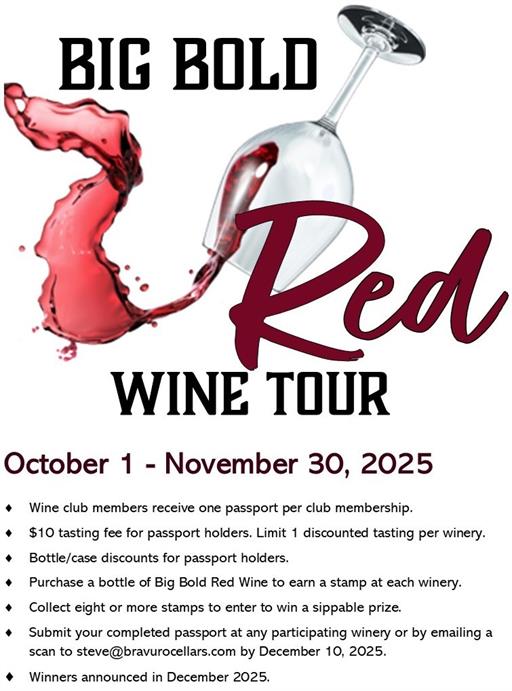 Big Bold Red Wine Tour