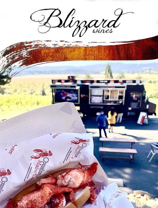 Blizzard Wines Paired with Cousins Maine Lobster