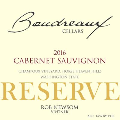 2016 Reserve Cabernet Sauvignon Champoux Vineyard