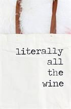 Wine Tote Bag - Literally All the Wine