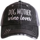 Hat -Cat Mother Wine Lover