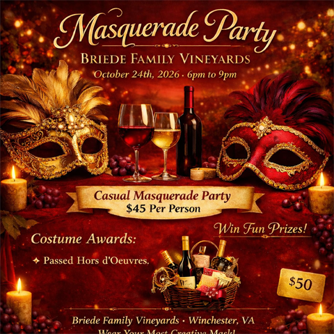October 24th, 2026 Masquerade Party