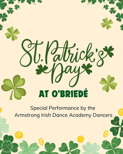 St Patrick's Day Lunch 2026