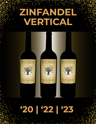 BLACK FRIDAY - Zinfandel Vertical - 2020 2022 2023