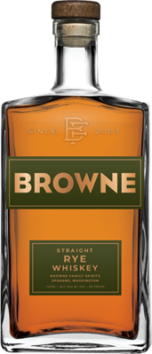 Browne Straight Rye Whiskey