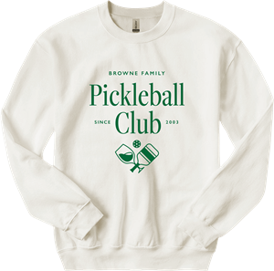 Browne Pickleball Club Sweatshirt