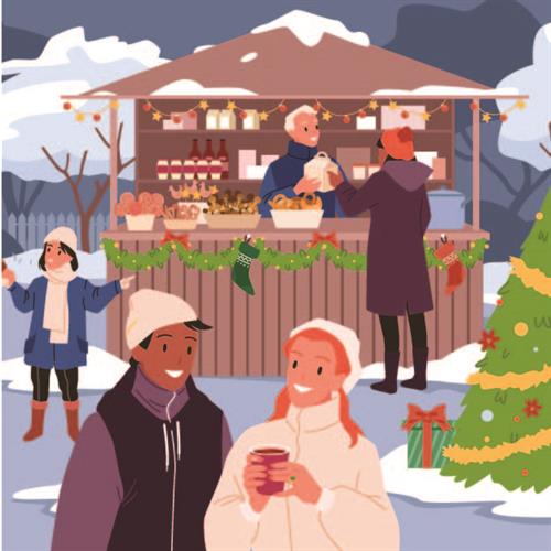 Barrel Tree Lighting and Holiday Market Vendor Space Rental