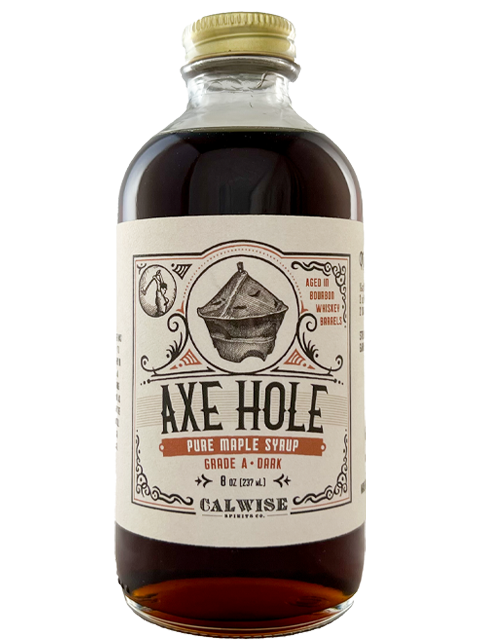 Axe Hole Bourbon Barrel Aged Maple Syrup