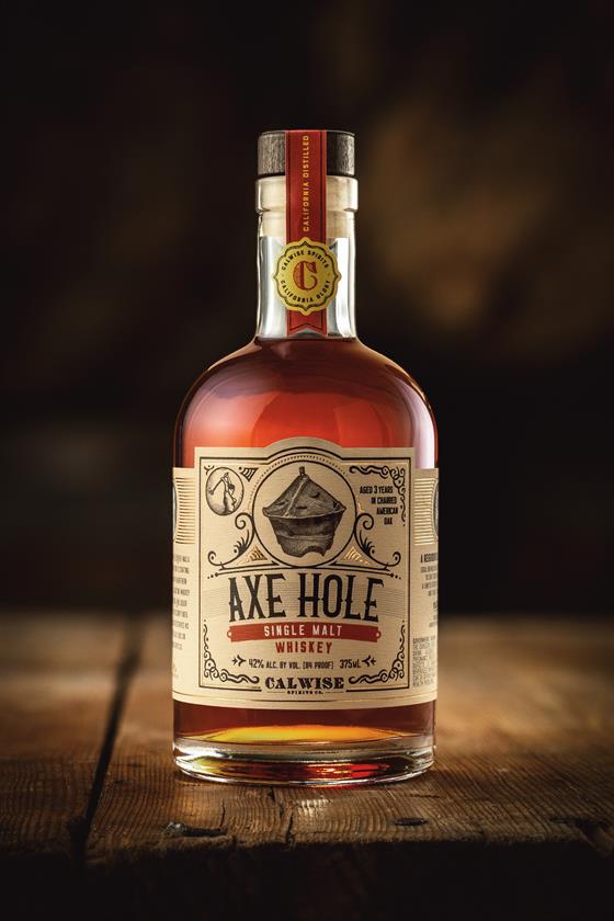 Axe Hole Single Malt Whiskey 375mL