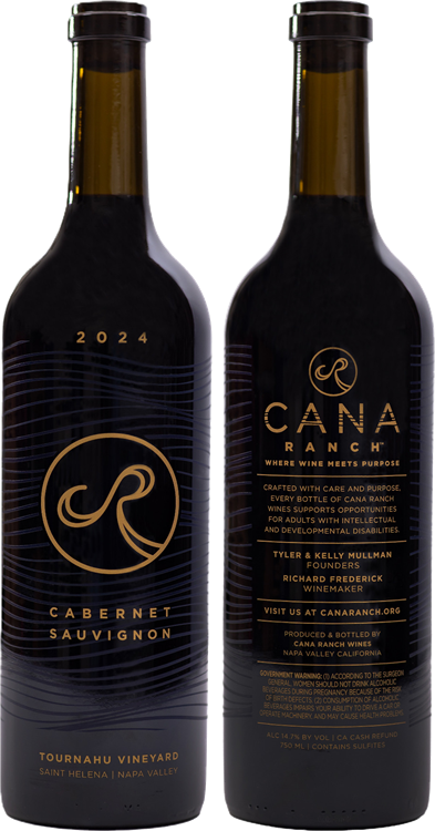 (Pre-Release Reserve) 2024 Cana Ranch Cabernet Sauvignon - Tournahu Vineyard