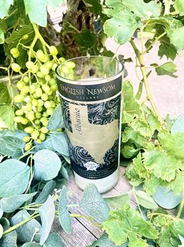 Albarino Brown Sugar & Fig Wood Wick Wine Bottle Candle