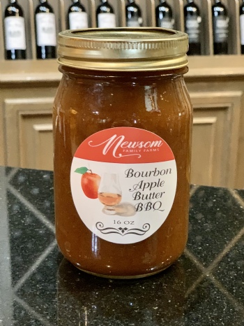 Newsom Family Farms Bourbon Apple Butter BBQ Sauce