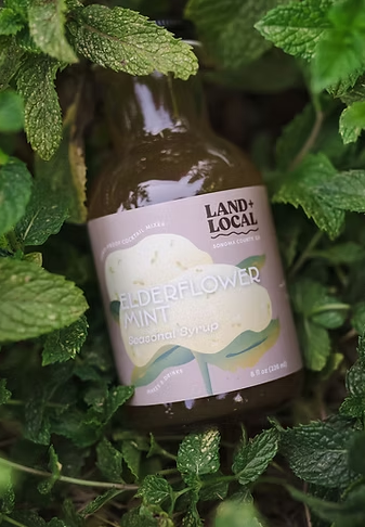 Land & Local Elderflower Mint Mixer