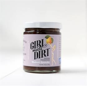 Girl Meets Dirt - Rhubarb Lavendar Spoon Preserves