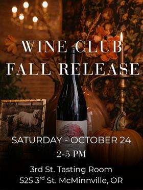 Fall Wine Club Release Party