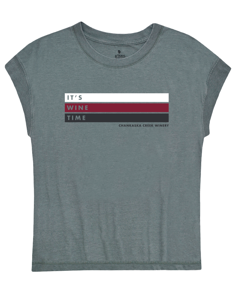 Wine Time Vintage Tee