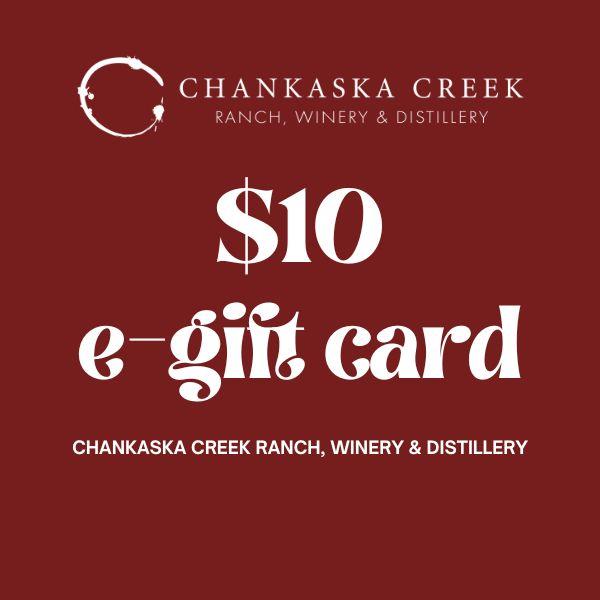 $10 E-Gift Card