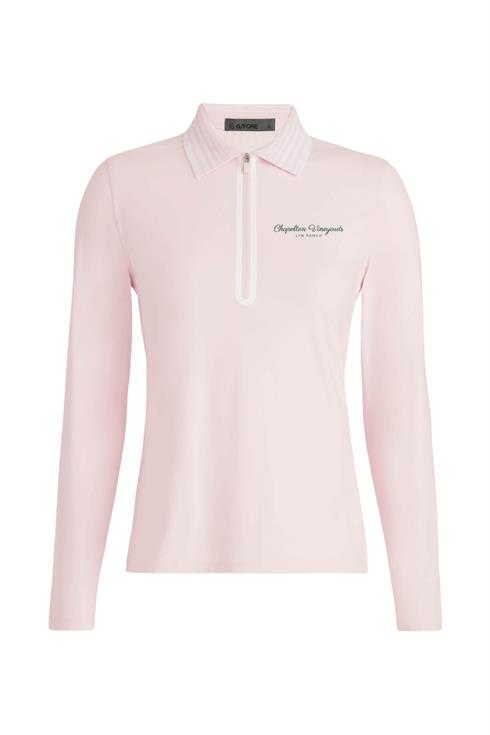 G/FORE Women's Silky Tech Nylon Quarter-Zip Polo