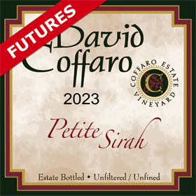 Petite Sirah Futures 2023 / Aged 16 Months