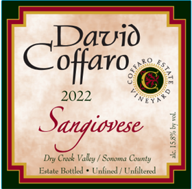 Sangiovese 2022 / Aged 16 Months