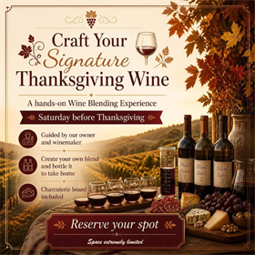 Thanksgiving Wine Blending Experience
