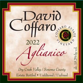 Aglianico 2022 / Aged 16 Months