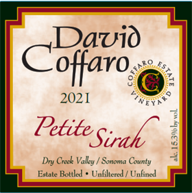 Petite Sirah 2021 / Aged 16 Months