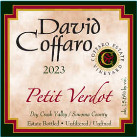 Petit Verdot 2023 / Aged 16 Months