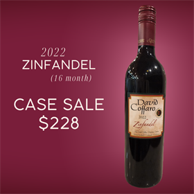 12-pk 2022 Zinfandel Holiday Special