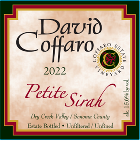 Petite Sirah 2022 / Aged 16 Months