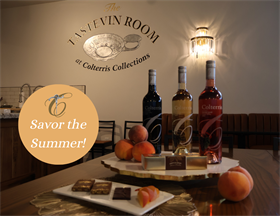 Savor the Summer-Peaches & Chocolate Wine Pairing @ Colterris Collections (3708 G Road, Palisade)