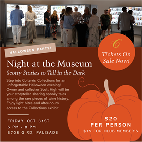 Night @ the Museum-Scotty Stories to Tell in the Dark @ Colterris Collections (3708 G Road, Palisade)