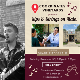 Sips & Strings on Main: Shane Fitzgerald