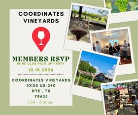 Member Free RSVP Tickets - October Pickup Party
