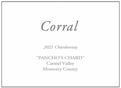 2021 Carmel Valley Stainless Steel Chardonnay