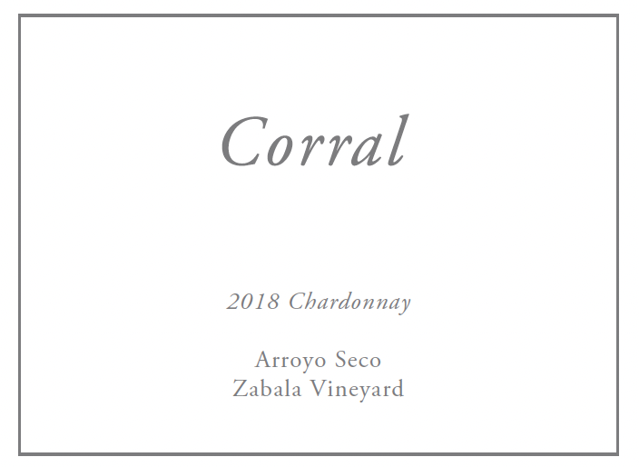 2018 Chardonnay Zabala Vineyard (Members Only)