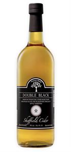 Double Black Sparkling Apple Cider