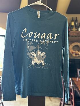 Long Sleeve teal tshirt