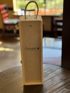 Wooden Bottle Box Single