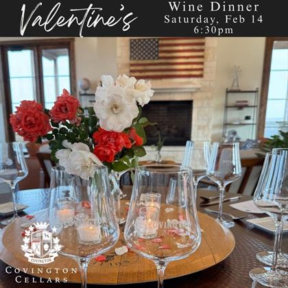 2026 Valentine's Wine Dinner Ticket