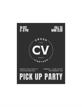 FALL PICK UP PARTY Member Tickets