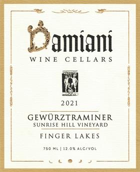 2021 Gewürztraminer - Sunrise Hill Vineyard