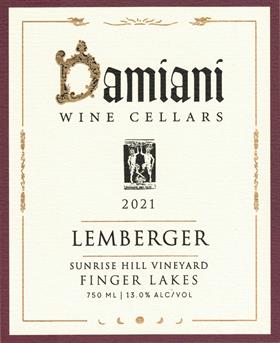 2021 Lemberger - Sunrise Hill Vineyard