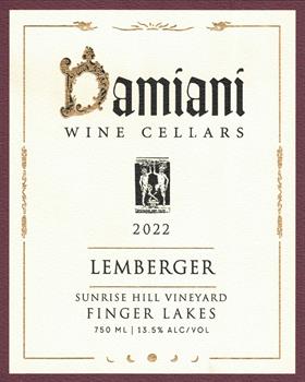 2022 Lemberger - Sunrise Hill Vineyard