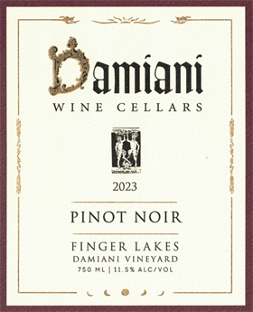 2023 Pinot Noir - Damiani Vineyard