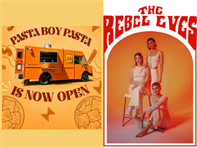 09/14/2026 - Monday Bites - Pasta Boy Pasta Food Truck, Wine & Live Music by The Rebel Eves