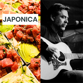 03/23/2026 - Monday Bites! Japonica Sushi Dinner, Wine & Live Music by Stephen Barbour
