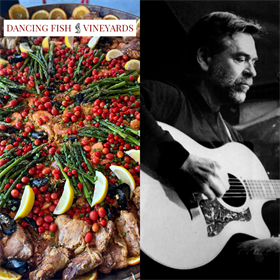 5/19/2025 - Monday Bites! Paella by Dancing Fish & Live Music by Stephen Barbour