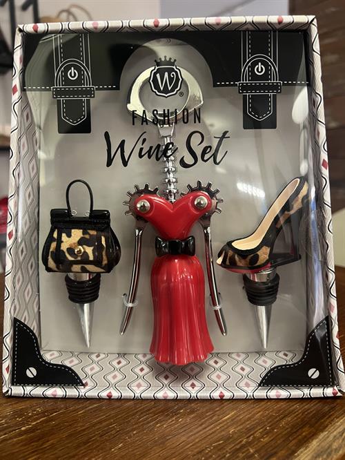 Red Bottle Opener Set
